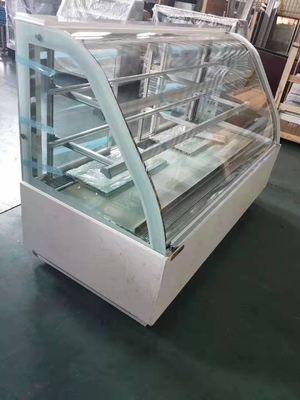 Stainless Steel Cake Cabinet Preservation And Refrigeration Display Cabinet