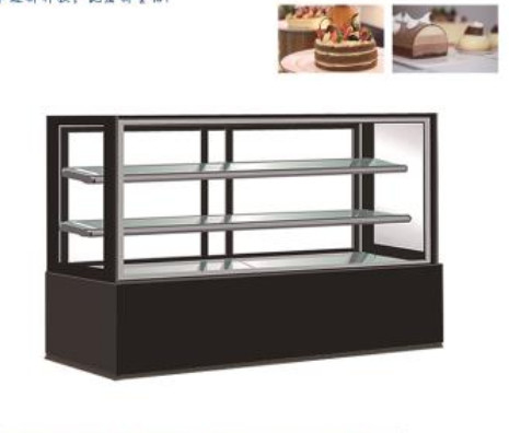 Upright Commercial Pastry Display Case Counter Top