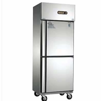 Single Door Stainless Steel Small Fresh Freezer Household for Food Meat